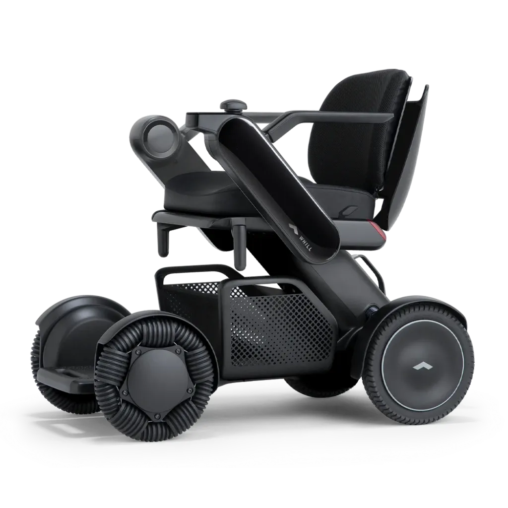 [C2POWERCHAIR] WHILL Model C2 (BLACK, 18", Right-Side)
