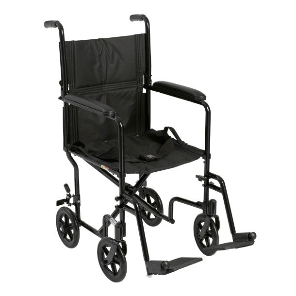 [ATC19-BK] Aluminum Transport Chair