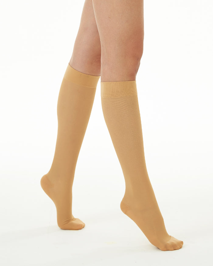 [DR-A060-S] Compression Stockings Knee High (15-20mm Hg) (Small)