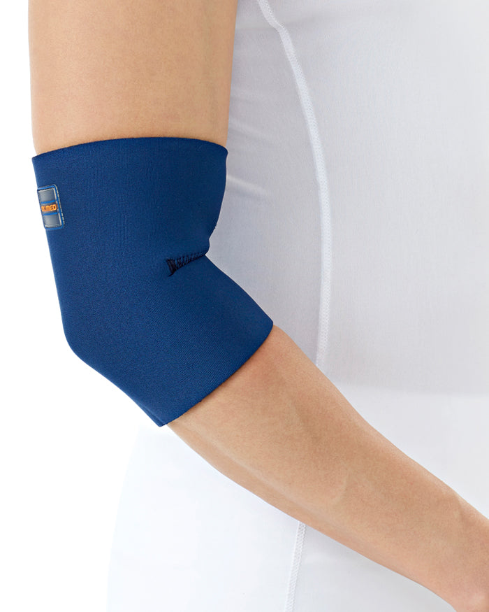[DR-E004-S] Elastic Elbow Sleeve - Best for Mild Sprain & Strain - Easy to Use & Useful for Protecting Weaken Muscles (Small)