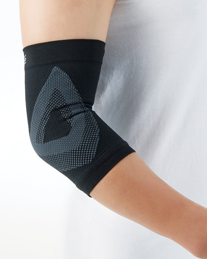 [DR-E090-S] Triplicated Lining Compression Elbow Sleeve Allows Excellent Warmth & Compression (Small)