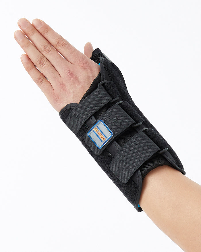 Wrist, Palm & Thumb Support Brace - Best for Wrist Pain Relief & Sprains - Excellent Stabilization (Left, Small)