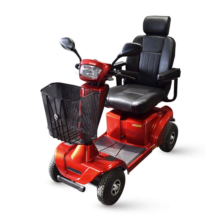 [Fortress S425] Fortress S425 Mobility Scooter (Fortress S425 - Red)