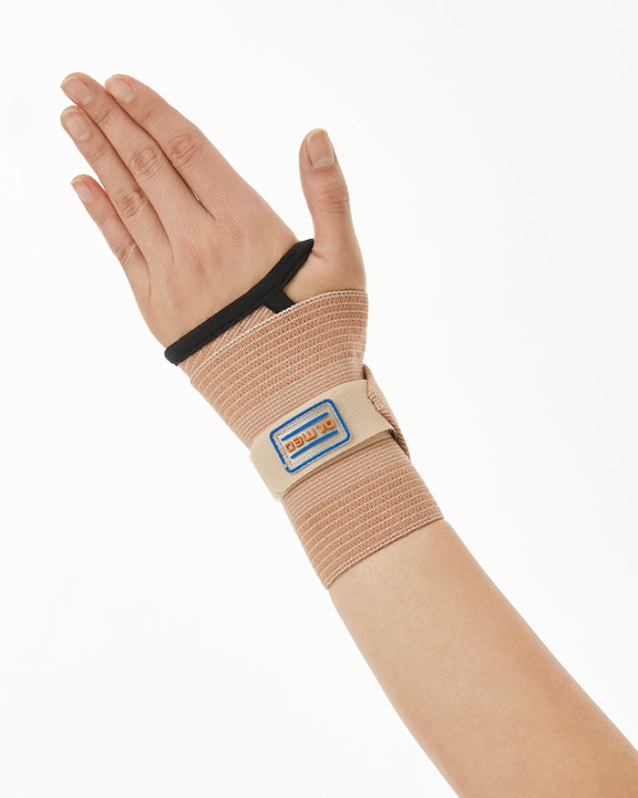 [DR-W136-U] Dr. Med Elastic Wrist Wrap for Carpal Tunnel Pain | Wrist Compression Sleeve for Tendonitis, Bursitis, Osteoarthritis Slight distortions, Sprains & Strains in the wrist