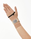 Dr. Med Elastic Wrist Wrap for Carpal Tunnel Pain | Wrist Compression Sleeve for Tendonitis, Bursitis, Osteoarthritis Slight distortions, Sprains & Strains in the wrist