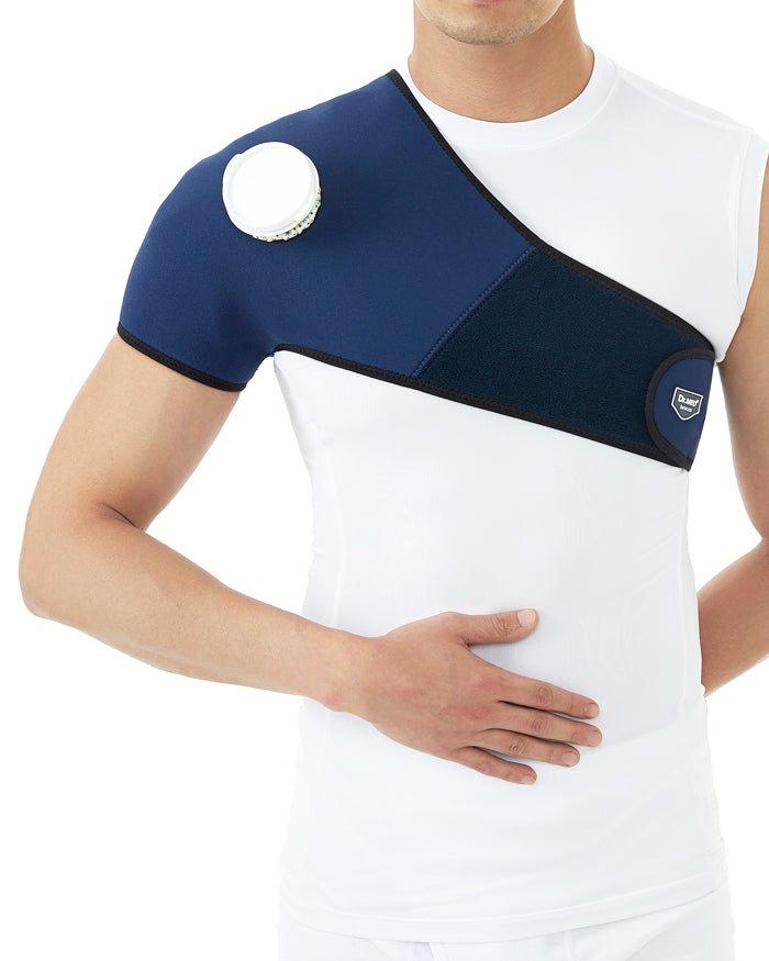 [DR-IB004-U] Dr. Med Ice Pack For Shoulder Pain, Ice Compression Wrap for Knee Injuries, Muscle pain, Sprain, Swelling & Meniscus Tear. Knee Brace for Joint Pain, Bursitis Arthritis Knee Pain Relief.