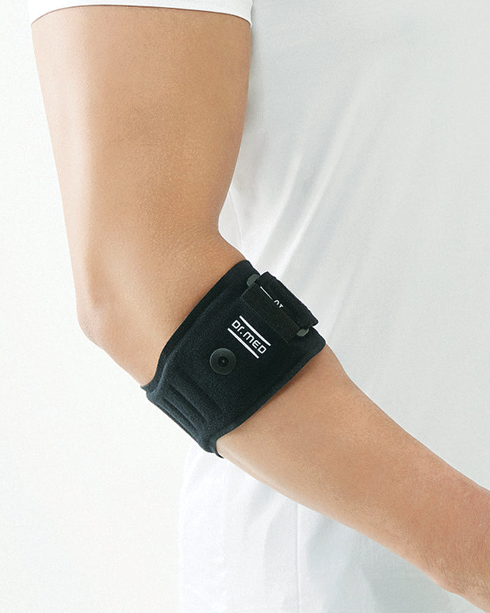 [DR-E019-U] EpiPoint Elbow Wrap with Pressure Pad - Targeted relief of the tendon insertions at the elbow
