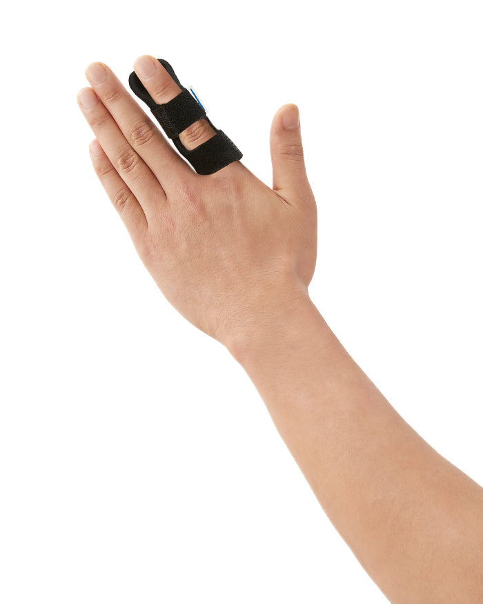 [DR-W132-7-U] Finger Splint - Applicable to All Fingers - Best for Slight Distortions, Sprains & Strains in the Finger & Offers Adjustable Compression