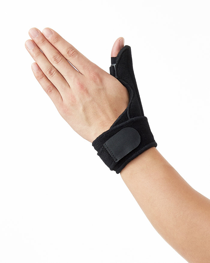 [DR-W132-3-U] Thumb Splint With Thumb Aluminum Stay Provides Maximum Stabilization & Immobilization & Bilateral Design for Fitting Left or Right