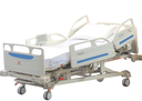 High End Fully Electric hospital bed with 5 functions PKG with mattress and 4 PP split side rails with 2 controller rails & nurse assists controller