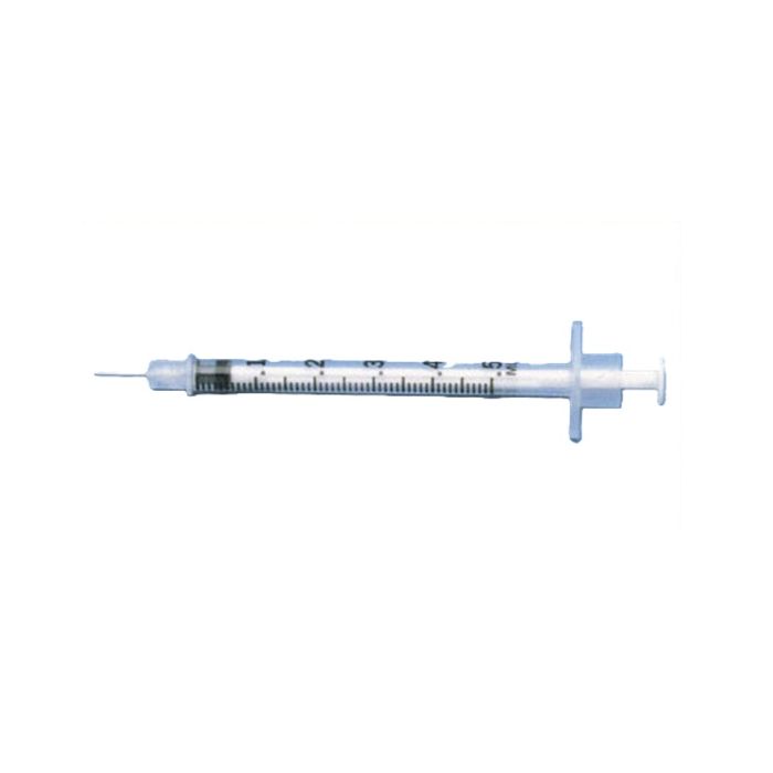 [308-305620EA] Case/500 SYRINGE WITH NEEDLE PLASTIC 1/2CC 27G X 0.5IN TB STER REGULAR BEVEL