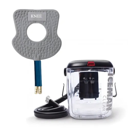 [Iceman-Clear3knee-U] DonJoy IceMan CLEAR3 Cold Therapy System with McGuire Knee Pad
