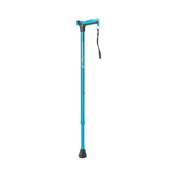 [Airgo Comfort-Plus Aluminum Cane, Derby Handle] Drivemedical Airgo Comfort-Plus Aluminum Cane, Derby Handle