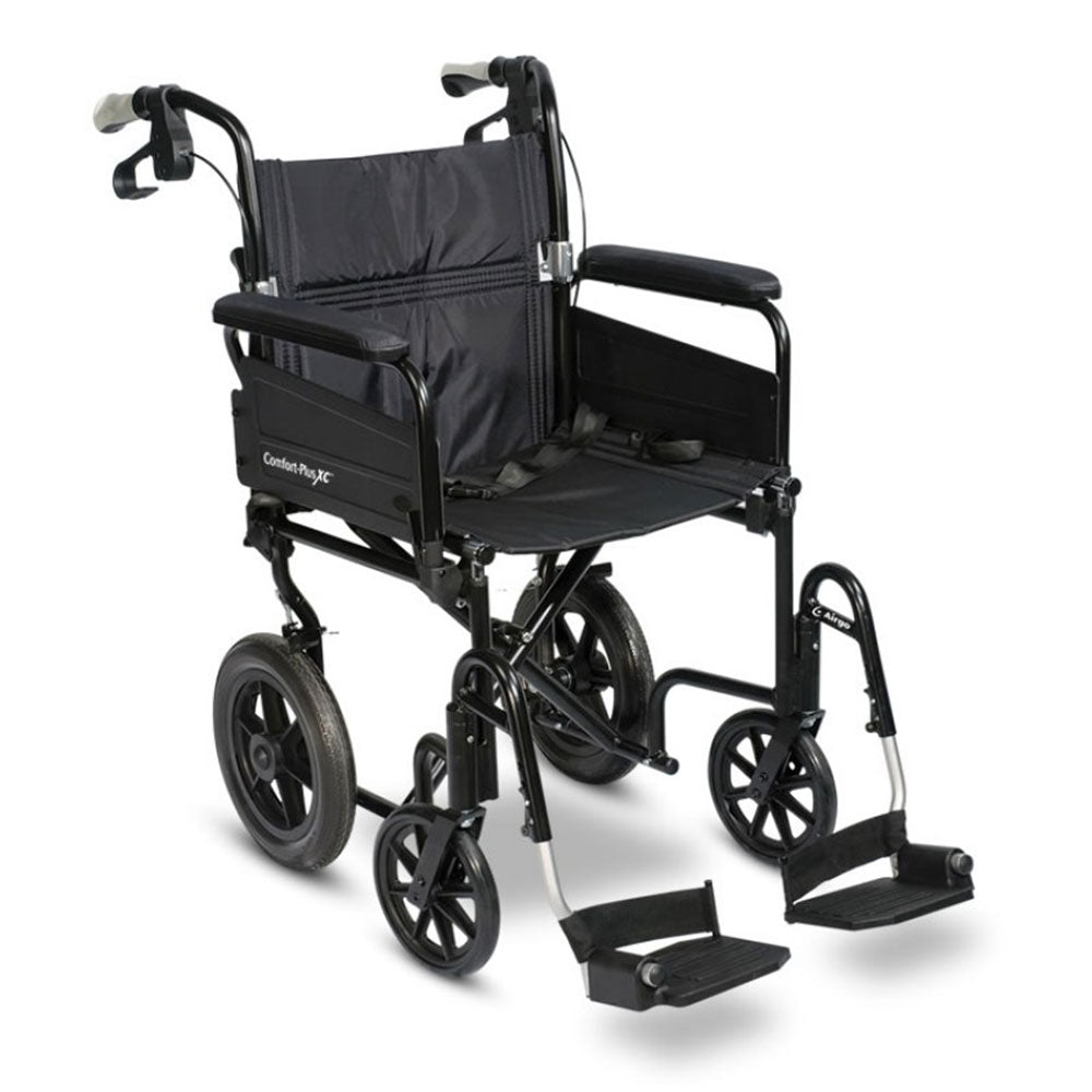 [Airgo Comfort-Plus XC Premium Transport Chair] Drivemedical Airgo Comfort-Plus XC Premium Transport Chair