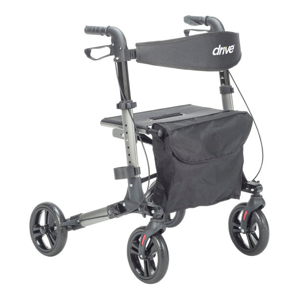 [Compact Folding Rollator] Drivemedical Compact Folding Rollator