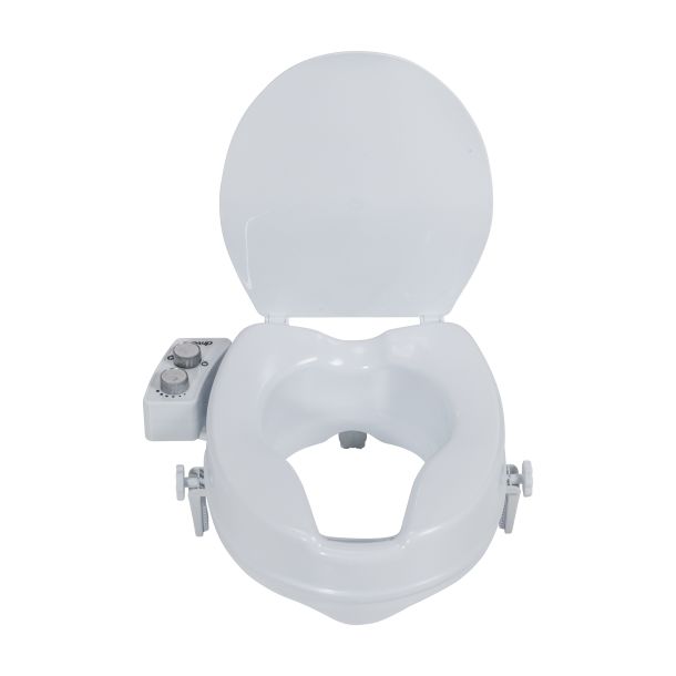 [PreserveTech™ Raised Toilet Seat with Bidet] Drivemedical PreserveTech™ Raised Toilet Seat with Bidet