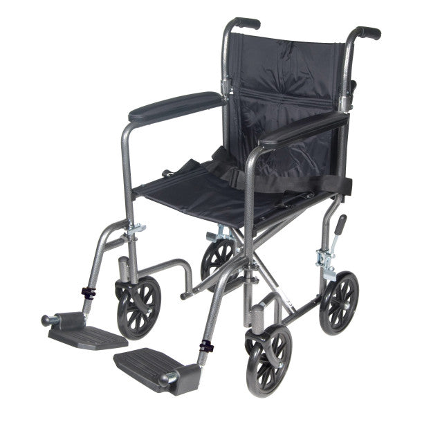 [Steel Transport Chair] Drivemedical Steel Transport Chair