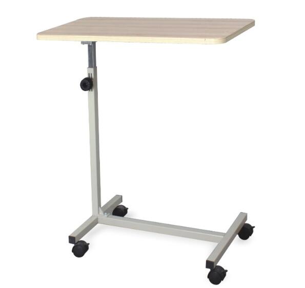 [TRA572] Medical Overbed Bedside Table With Wheels Medical Utility Hospital Bed Table Built To Hospital Bed Table & Standard - For Senior, Elderly