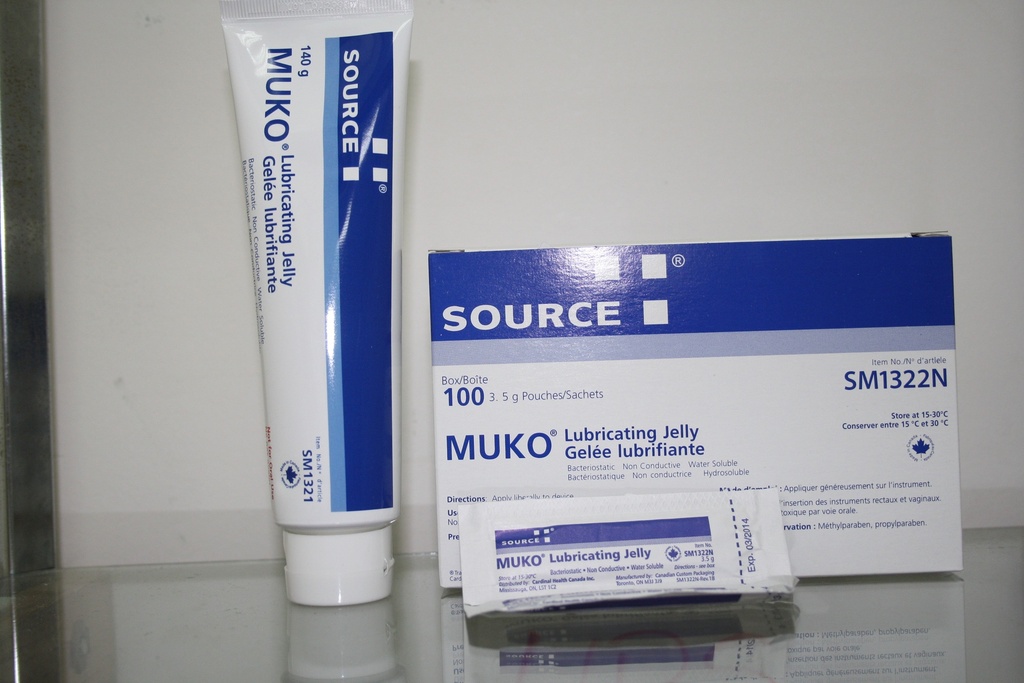 [SM 1322N] MUKO LUBRICATING JELLY, SIZE 3.5G PACKETS BX/100