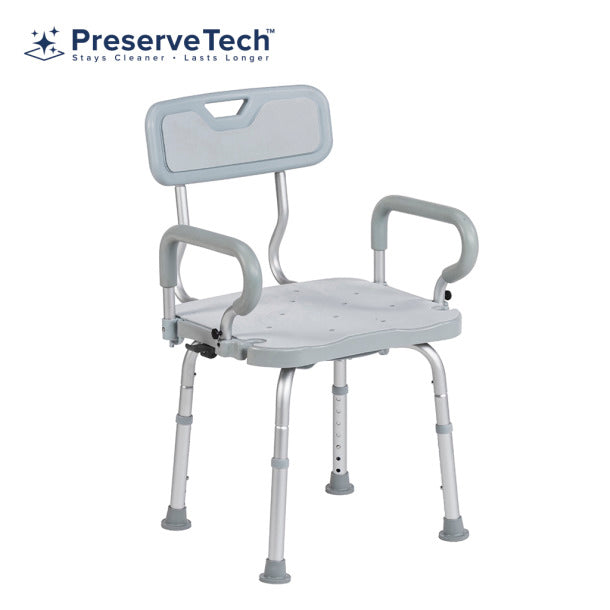 [RTL12A001-GR] PreserveTech™ 360° Swivel Bath Chair