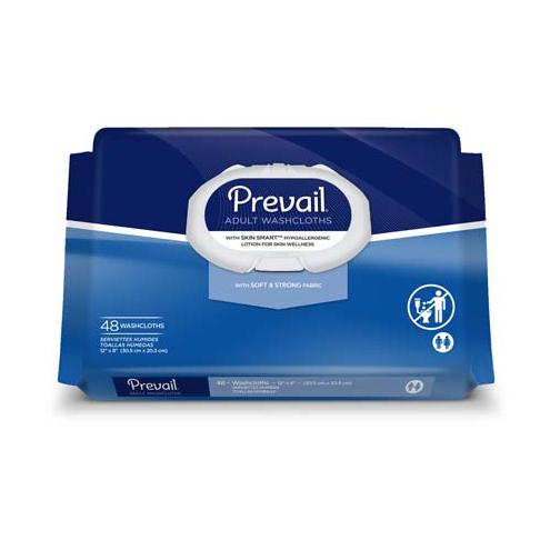 [WW-12Pack] Prevail Adult Wetwipes (Pack of 12)