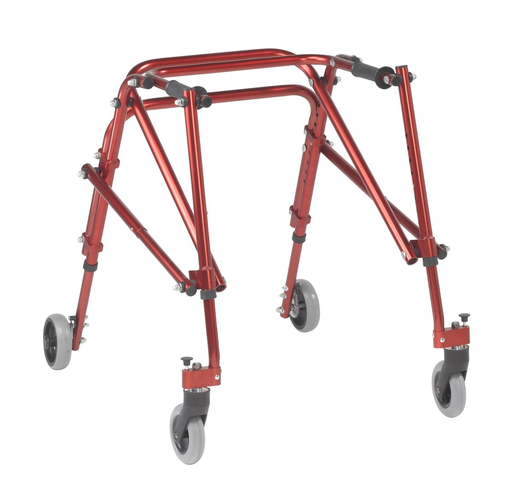 [KA2200-2GCR] Nimbo 2G Lightweight Posterior Walker (Castle Red, Small)