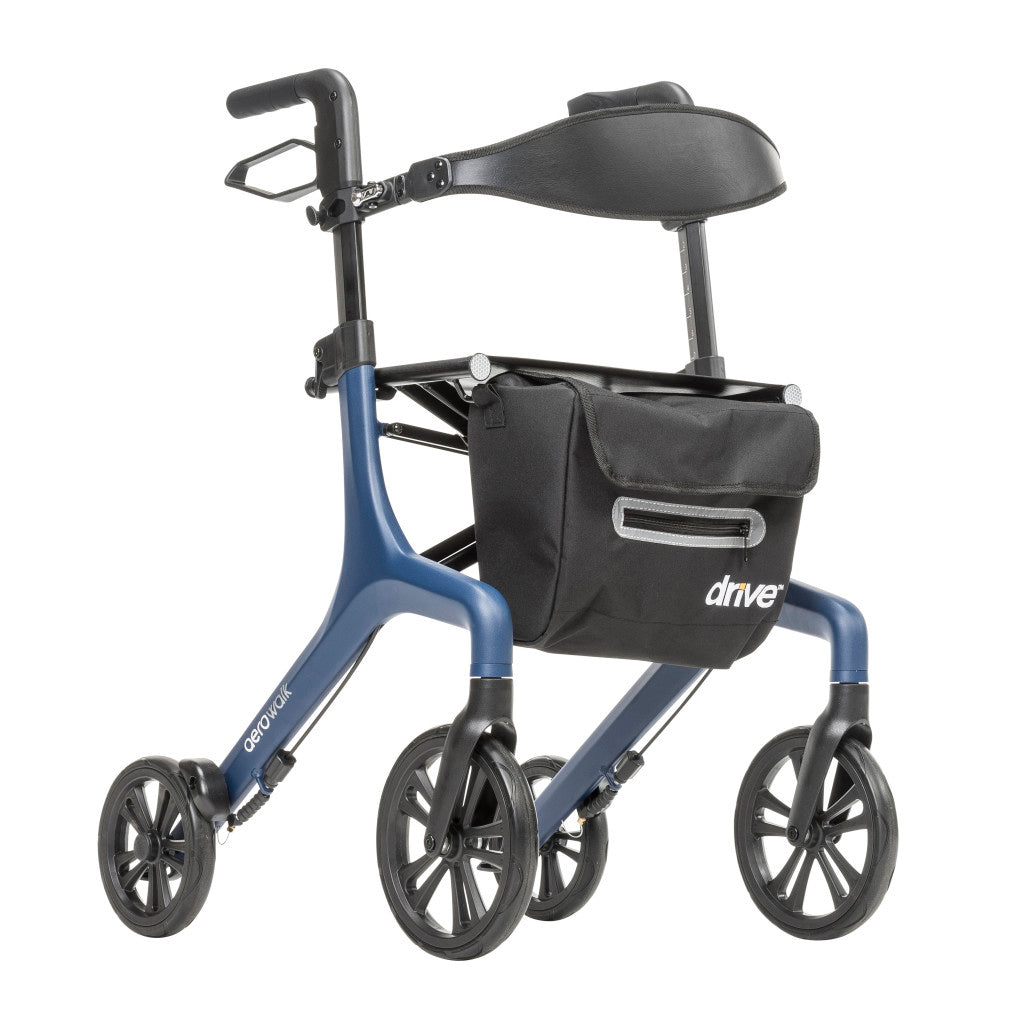 AeroWalk Ultra-Lite Rollator - Blue