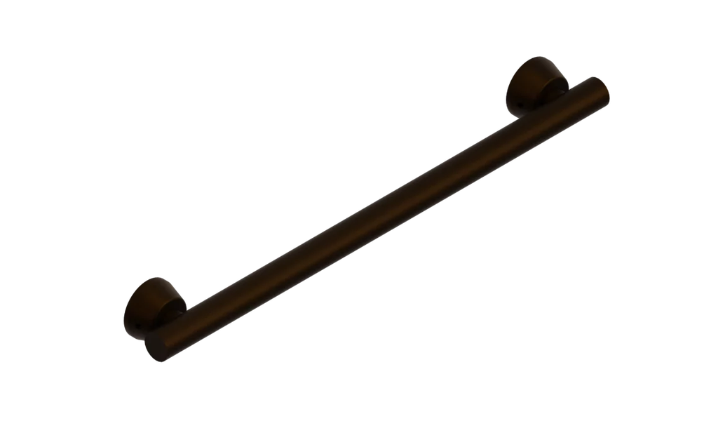 Healthcraft INVISIA Linear Grab Bar (12″/ 18″/ 24″) (Brushed, 12")
