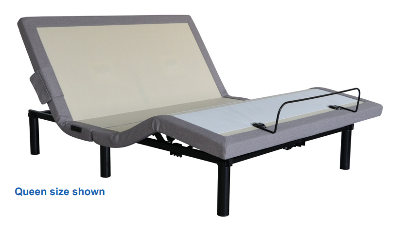 Permobil Resten Select Adjustable Home Comfort Bed (Select Mattress from Accessories) (RESTEN SELECT BED - TWIN XL 39” x 80”; 600 LB WT CAP. - RESTSEL-TXL, No Rails, Standard)