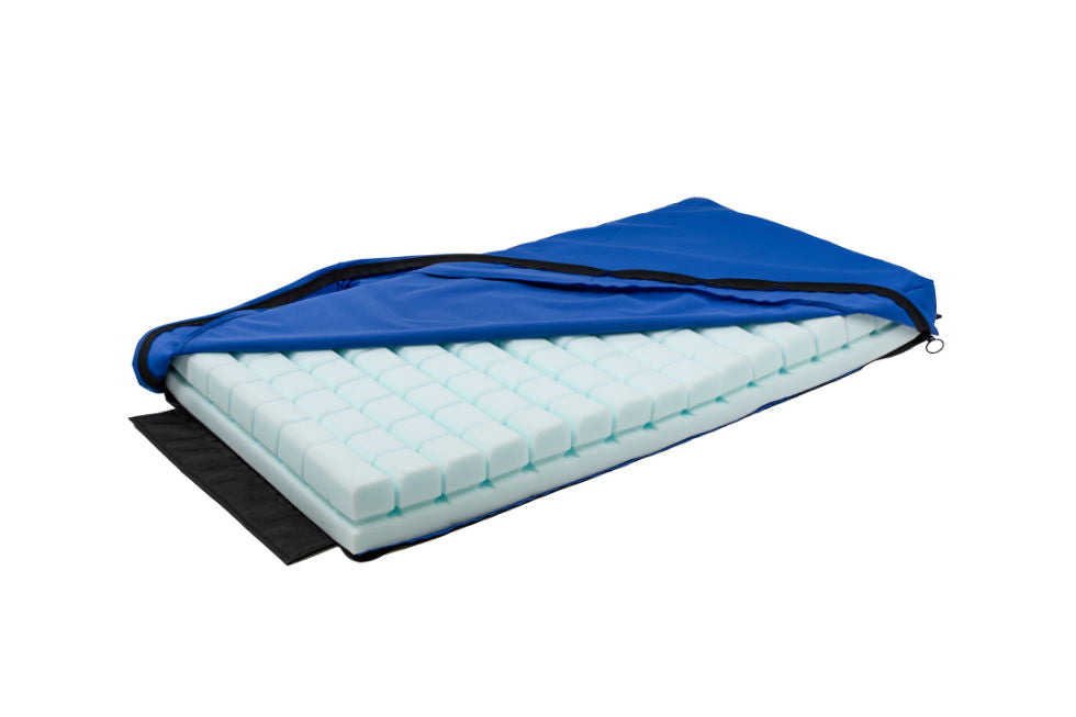 Blake Medical Viva Mattress Insert (19”W x 30”L x 3”H with Friction Fit cover VIVAMI1930)