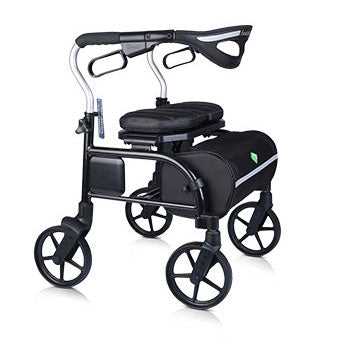 Trillium Series - Rollator Walker (BLACK, Tall)