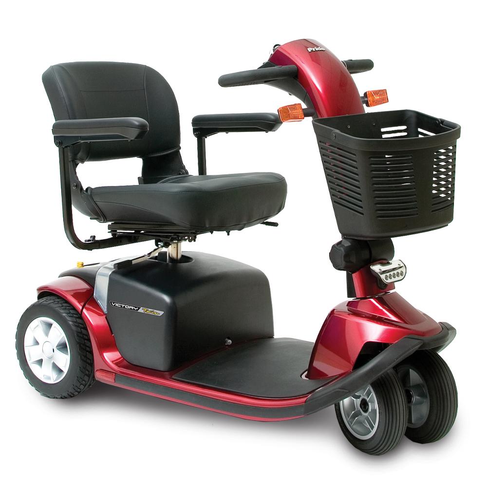 Pride Mobility Victory Twin Mobility Scooter (18.5"x18" High Back, 8GU1)