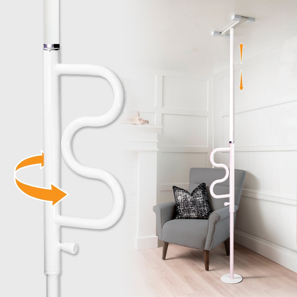 [1131-W] Wonder Pole Plus HD - White