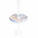 +Pole Bin - White